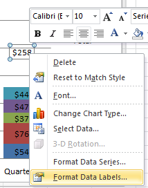 Format Data Labels