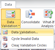 Data Validation