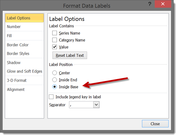 Format Data Label